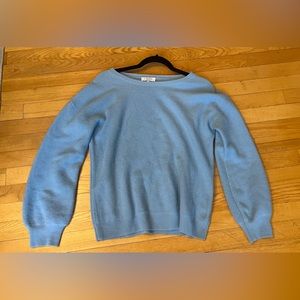 Super-soft baby blue J Society sweater, size XS